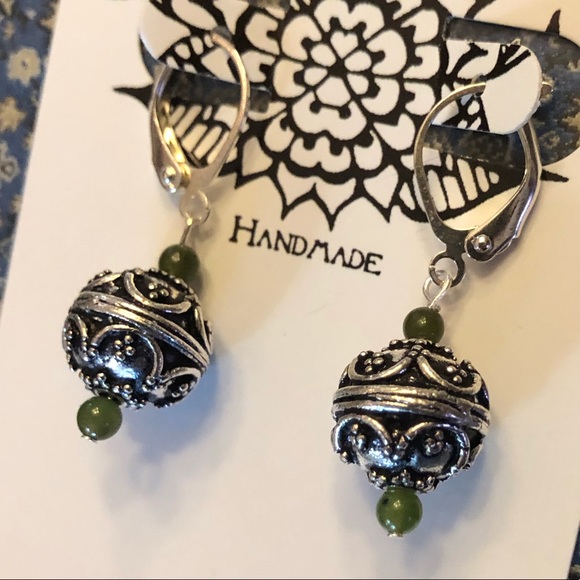 Masala Jade Earrings - Picture 3 of 8